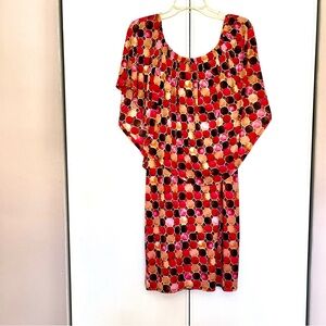 Thalia Sodi Multicolor Circle Print Dress